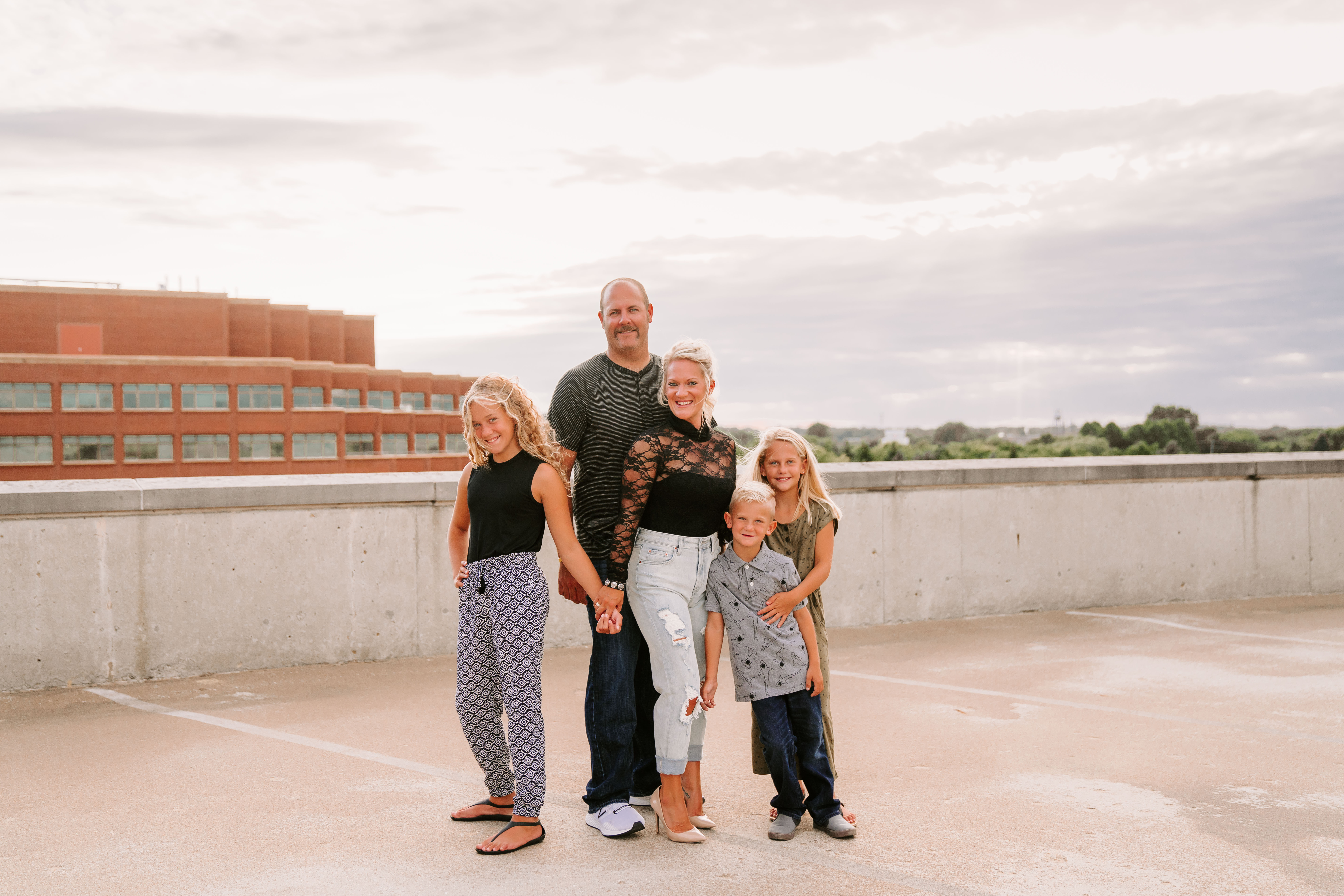 downtown battle creek family session